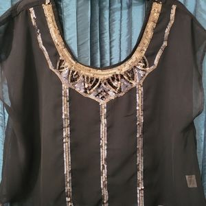 Decree XL Sheer Blouse
